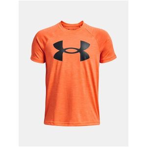 Oranžové klučičí sportovní tričko Under Armour UA Tech Twist SS obraz