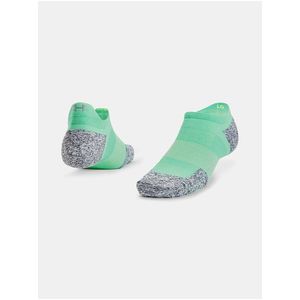 Světle zelené sportovní ponožky Under Armour UA AD Run Cushion 1pk NS Tab obraz