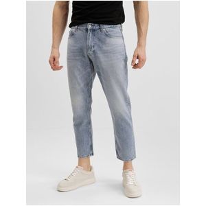 Světle modré pánské straight fit džíny Calvin Klein Jeans Dad Jean obraz