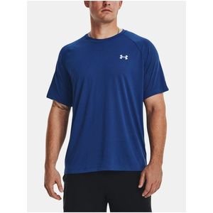 Modré sportovní tričko Under Armour UA Tech Reflective SS obraz