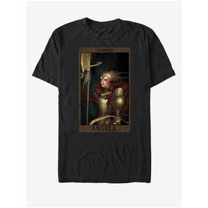 Černé unisex tričko Angela Strážci Galaxie ZOOT.FAN Marvel obraz
