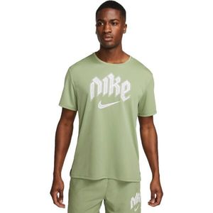 Nike DRI-FIT RUN DIVISION MILER Pánské tričko, světle zelená, velikost obraz