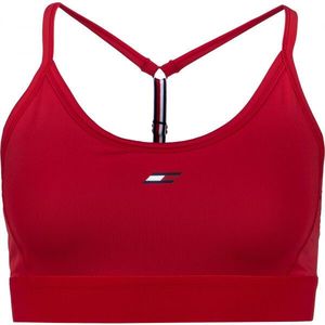 Tommy Hilfiger LIGHT INTENSITY LBR RACER BRA Dámská sportovní podprsenka, červená, velikost obraz