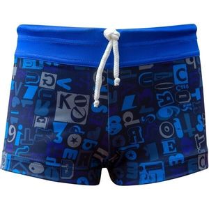 AXONE LETTERS Chlapecké nohavičkové plavky, modrá, velikost obraz
