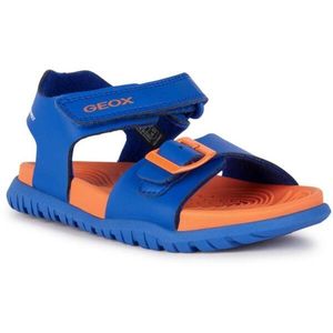 Geox J SANDAL FUSBETTO B. A Juniorské chlapecké sandály, modrá, velikost obraz
