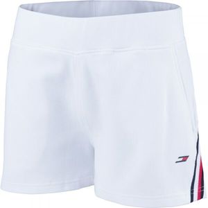 Tommy Hilfiger DOUBLE PIQUE REGULAR SHORT Dámské sportovní šortky, bílá, velikost obraz