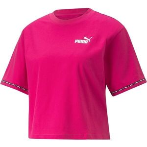 Puma POWER TAPE TEE Dámské triko, růžová, velikost obraz