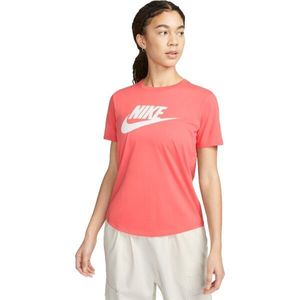 Nike SPORTSWEAR ESSENTIAL ICON FUTURA Dámské tričko, lososová, velikost obraz