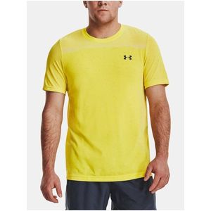 Žluté pánské sportovní tričko Under Armour Seamless obraz