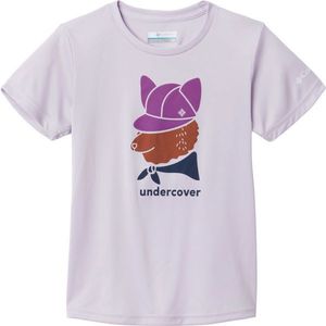 Columbia PETIT FOND GRAPHIC SHORT SLEEVE TEE Dětské triko, růžová, velikost obraz