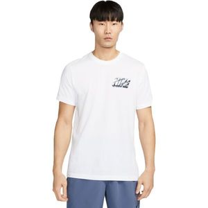 Nike DRI-FIT VINTAGE Pánské tričko, bílá, velikost obraz