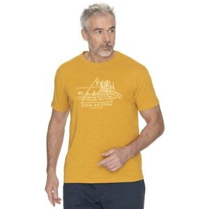 BUSHMAN DEMING Pánské tričko, žlutá, velikost obraz