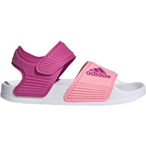 adidas ADILETTE SANDAL K Dětské sandály, růžová, velikost obraz