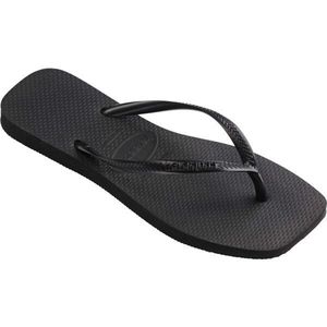 HAVAIANAS SQUARE Dámské žabky, černá, velikost 39/40 obraz