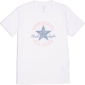Converse CHUCK PATCH INFILL TEE Dámské tričko, bílá, velikost obraz