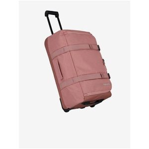 Růžová cestovní taška Travelite Kick Off Wheeled Duffle L Rosé obraz