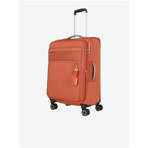 Oranžový cestovní kufr Travelite Miigo 4w M Copper/chutney obraz
