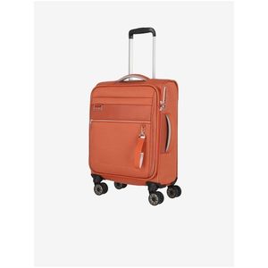 Oranžový cestovní kufr Travelite Miigo 4w S Copper/chutney obraz