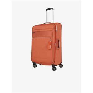 Oranžový cestovní kufr Travelite Miigo 4w L Copper/chutney obraz