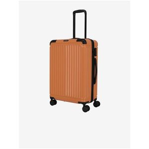 Oranžový cestovní kufr Travelite Cruise 4w M Coral obraz