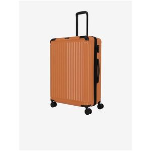 Oranžový cestovní kufr Travelite Cruise 4w L Coral obraz