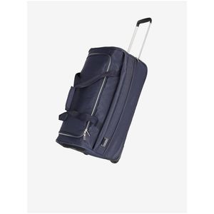 Tmavě modrá cestovní taška na kolečkách Travelite Miigo obraz