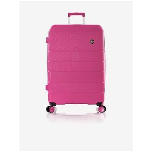 Růžový cestovní kufr Heys Neo L obraz