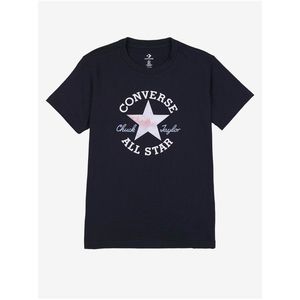 Černé dámské tričko Converse obraz