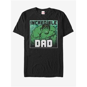 Černé unisex tričko ZOOT.Fan Marvel Incredible Dad obraz