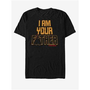 Černé unisex tričko ZOOT.Fan Star Wars Father Time obraz