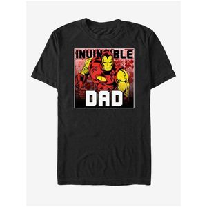Černé unisex tričko ZOOT.Fan Marvel Invincible Dad obraz