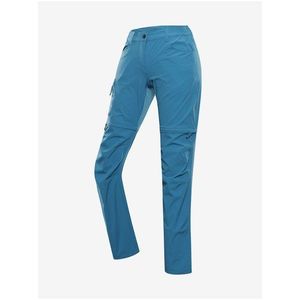 Modré dámské outdoorové kalhoty s odepínacími nohavicemi ALPINE PRO NESCA obraz