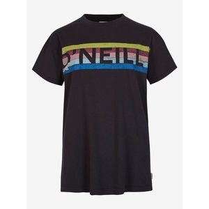 Černé dámské tričko s potiskem O'Neill CONNECTIVE GRAPHIC LONG TSHIRT obraz
