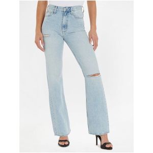 Světle modré dámské bootcut džíny Calvin Klein Jeans obraz