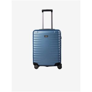 Modrý cestovní kufr Titan Litron S obraz