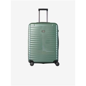 Zelený cestovní kufr Titan Litron M obraz