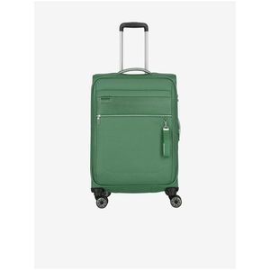 Zelený cestovní kufr Travelite Miigo 4w M obraz