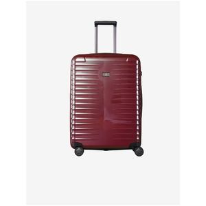 Vínový cestovní kufr Titan Litron M obraz