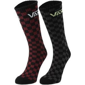 Vans CLASSIC CHECK CREW SOCK-B Black Pánské ponožky, černá, velikost obraz