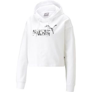 Puma SUMMER SPLASH HOODIE Dámská mikina, bílá, velikost obraz