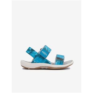 Modré holčičí vzorované sandály Keen Elle Backstrap obraz