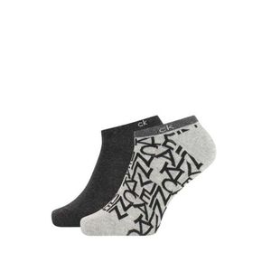Calvin Klein pánské šedé ponožky 2 pack obraz