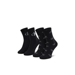 Calvin Klein dámské černé ponožky 2 pack obraz