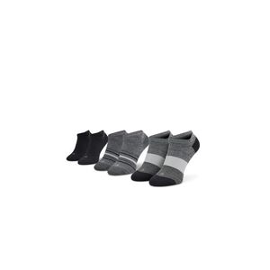 Calvin Klein dámské šedo černé ponožky 3 pack obraz