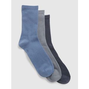 GAP Ponožky 3 páry Modrá obraz