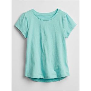 Modré holčičí dětské tričko mix and match swing t-shirt GAP obraz