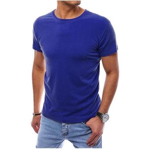 Modré pánské tričko s krátkým rukávem obraz