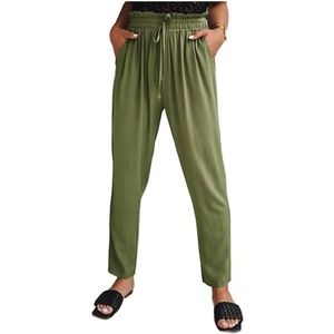 Zelené volné kalhoty adelis obraz