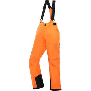 Dětské lyžařské kalhoty s membránou ptx ALPINE PRO LERMONO neon shocking o obraz