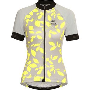 Dámský cyklistický dres ALPINE PRO BERESSA neonové bezpečnostní žlutá va obraz